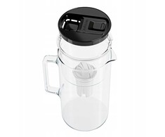 Filtravimo ąsotis Wessper Dzbanek Wessper D2 Borosilicate FutureFlow Aquaclassic (WES202-FF-BK)