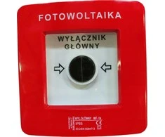 DZIEW Elektromet 911440 WF-1s fotovoltinis priešgaisrinis jungiklis, 2 srovės takai 12A NC-NO, montuojamas ant paviršiaus, automatinis