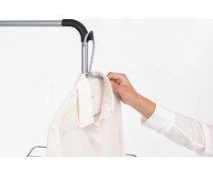 Brabantia HangOn skalbinių džiov., 25m + pakaba - Metallic Pilkas