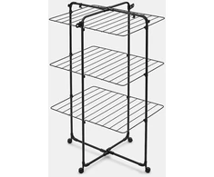Džiovyklė Džiovintuvas na pranie Brabantia HangOn Tower Drying Rack 23m Matt Juodas