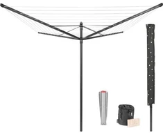 Brabantia Besisukanti džiovyklė Lift-O-Matic 50 m - Anthracite