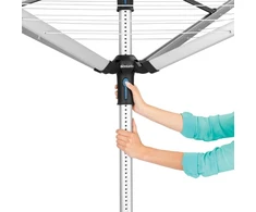 Brabantia Besisukanti džiov.Lift-O-Matic Ad. 60 m - Metallic Pilkas