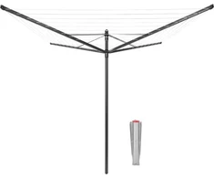 Brabantia Besis. džiovyklė. Lift-O-Matic 50 m su vamzdžiu - Antracitas