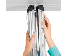 Brabantia Besisuk. Džiovyklė Topspinner 60 m - Metallic Pilkas