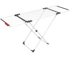 Gerimport Metalinis skalbinių džiovintuvas 131 x 58 x 93,5 cm, baltas/pilkas