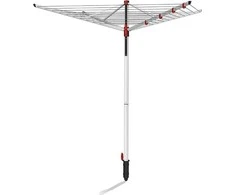 Vileda Sun Lift Compact 168250 lauko drabužių džiovintuvas Juoda, Balta Aliuminis 40 m