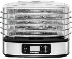 Rommelsbacher maisto džiovyklė 380 W su 5 padėklais, DA350