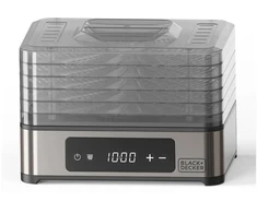 juodas+decker Juodas &amp; Decker BXDE401E Fruit, Mushroom and Vegetable Dehydrator