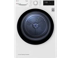 Džiovyklė Drabužių džiovintuvas LG Dryer Machine RH80V3AV6N Energijos efektyvumo klasė A++, Krovimas iš priekio, 8kg, LED jutiklinis ekranas, Gylis 69 cm, Wi-Fi, Baltas