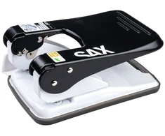 Perforatorius SAX 558 EasyPro L, perforuoja iki 50 lapų, juodas (ISAXE558-05)