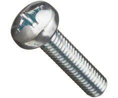 E Normpro Haushalt Sraigtai, DIN7985 M6 × 80 mm, ZN, 100 vnt.
