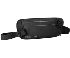 Eagle Creek apatinis RFID piniginis diržas, juodas