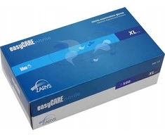 EasyCARE vienkartinės nitrilo pirštinės, be miltelių, nesterilios, mėlynos, XL dydis, 100vnt.