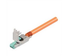 Easylan EasyLan fixLink Stecker RJ45 ekranowany, Kat.6A (ISO/IEC) sidabrinė