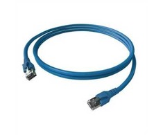 „EasyLan FlexBoot“ Cat.6A jungiamasis kabelis, S/FTP, mėlynas, 1,5 m