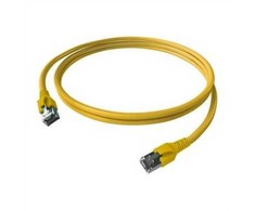 „EasyLan FlexBoot“ Cat.6A jungiamasis kabelis, S/FTP, geltonas, 1,5 m
