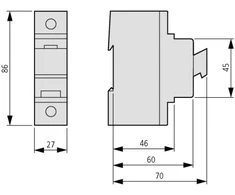 Eaton 1 + N 63A D02 Z-SLS / NEOZ / 1 + N 248237