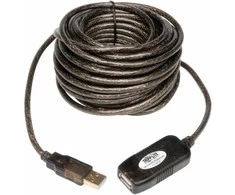 USB kabelis Eaton USB-A - USB-A 10 m pilkas (U026-10M)
