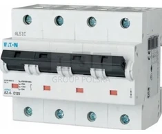 Eaton 174539 Grandinės pertraukiklis 4P B 100A 25kA AC AZ-4-B100 174539