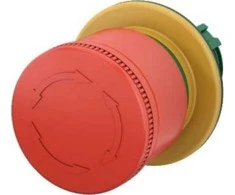 Eaton 30 mm miniatiūrinis saugos mygtukas, skirtas 22 mm skylės atrakinimo posūkiui M22-PVT30