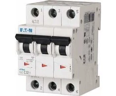 Eaton 278868 Grandinės pertraukiklis 3P C 8A 15kA AC FAZ C8/3 278868