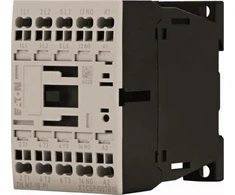 Eaton DILM maitinimo kontaktorius 3 polių 380V 400V 3kW 1Z 24V DC įstumiami spyruokliniai gnybtai 199223