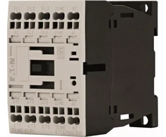 Eaton DILM maitinimo kontaktorius 3 polių 380V 400V 3kW 1R 230V kintamosios srovės įstumiami spyruokliniai gnybtai 199224