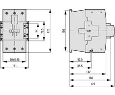 Eaton DILM80 stovas 230 / 240V 50 / 60Hz - 2394002