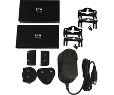 Šakotuvas Eaton Tripp Lite Series USB C to HDMI over Cat6 Extender Kit with KVM Support, 4K 60Hz, 4:4:4, Transmitter/Receiver, USB, PoC, HDCP 2.2, iki 230 ft., TAA - Rozszerzenie dla wideo/audio - HDMI, USB-C - przez CAT 6 - do 70 m - zgodny su TAA - dla P/