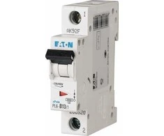 „Eaton“ grandinės pertraukiklis 1P C 13A 6kA AC PL6-C13/1 286532
