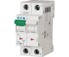 Eaton Grandinės pertraukiklis 1P+N C 6A 6kA AC PL6-C6/1N 106031