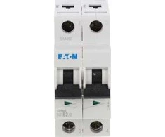 Eaton Grandinės pertraukiklis 2P B 2A 15kA AC FAZ B2/2 278722