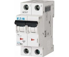 Eaton Grandinės pertraukiklis 2P C 6A 6kA AC PL6-C6/2 286564