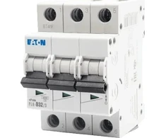 Eaton 286592 Automatinis jungiklis 3P B 32A 6kA AC PL6-B32/3 286592