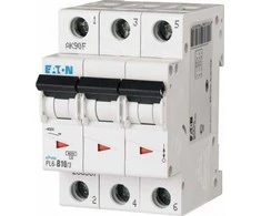 Eaton 286599 Automatinis jungiklis 3P C 10A 6kA AC PL6-C10/3 286599