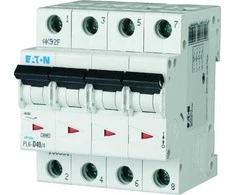 Eaton Grandinės pertraukiklis 4P B 40A 6kA AC PL6-B40/4 166502