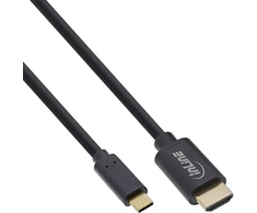 Kabelis USB Eaton InLine® USB Ekranas Kabelis, USB-C Stecker zu HDMI Stecker, 5m