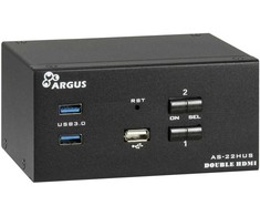 Przełącznik Eaton Inter-Tech IPC KVM Switch AC-22HUS HDMI, 4K@60Hz