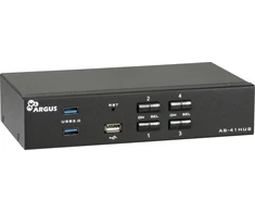 Przełącznik Eaton Inter-Tech IPC KVM Switch AC-41HUS HDMI, 4K@60Hz