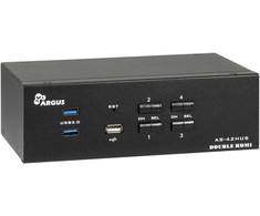 Przełącznik Eaton Inter-Tech IPC KVM Switch AC-42HUS HDMI, 4K@60Hz