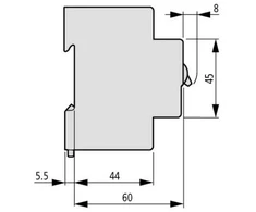 Eaton IS- 32 / 2 32A 2P 276267 pagrindinis izoliacinis atjungiklis