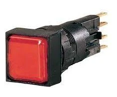 Eaton Signalinė lempa 25 x 25mm raudona 24V AC / DC Q25LF- RT / WB (08914)
