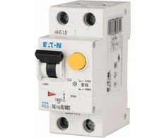 Eaton Liekamosios srovės pertraukiklis 1P+N 25A 0,3A tipo AC PFL6-25/1N/B/03 286453