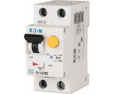 „Eaton“ liekamasis grandinės pertraukiklis 1P+N 16A 0,3A tipo AC PFL6-16/1N/C/03 286487