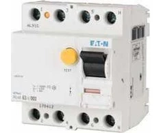 Eaton 170334 Liekamosios srovės grandinės pertraukiklis 4P 63A 0,03A tipas A FRCmM-63/4/003-A 170334