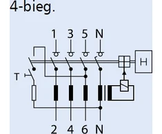 Eaton Liekamosios srovės grandinės pertraukiklis FRCmM-25/4/003 4P 25A 0.03A tipas AC - 170410