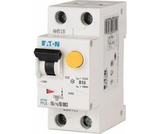 Eaton Liekamosios srovės pertraukiklis 1P+N 16A 0,3A tipo AC PFL6-16/1N/B/03 286451