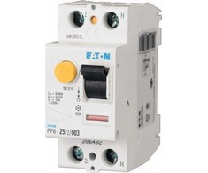 Eaton Liekamosios srovės jungiklis 2P 63A 0,3A tipo AC PF6-63/2/03 286502