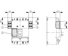 Eaton M22- CK11 kontaktinis elementas - 107940