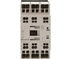 Eaton DILM maitinimo kontaktorius 3 polių 380 V 400 V 11 kW 1Z+1R 24 V DC Push-In spyruokliniai gnybtai 199288